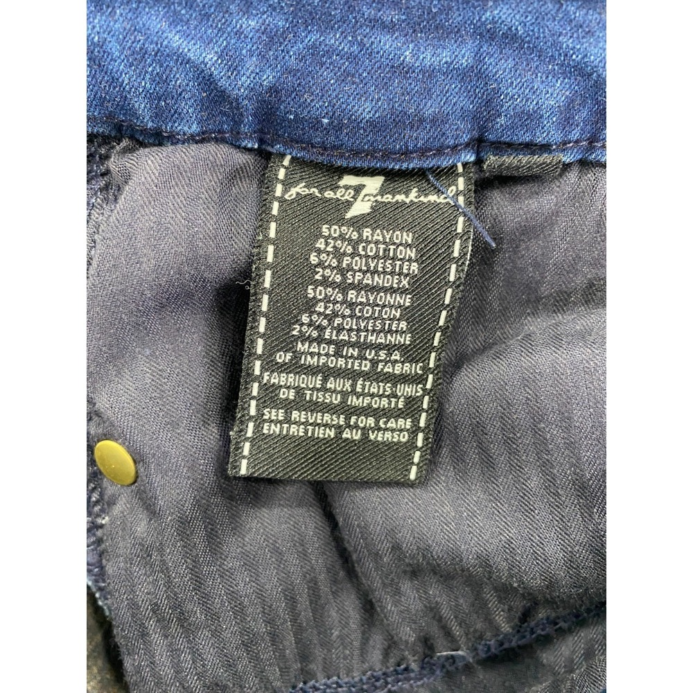7 For All Mankind Kimmie Bootcut Jeans Womens Size 32 (29x34) Flare Country Boot - Picture 8 of 11